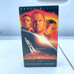 ARMAGEDDON 1998 Movie VHS Video Cassette